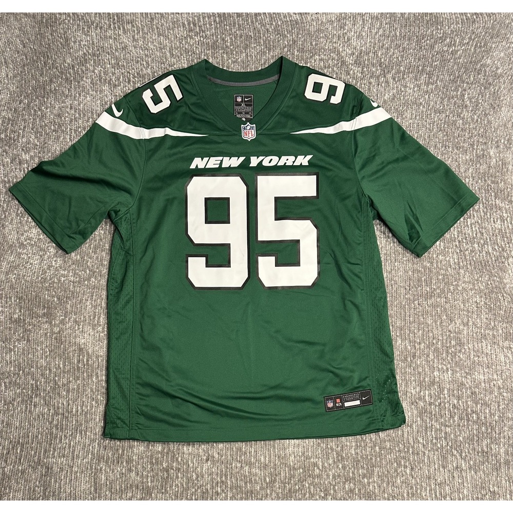 Nike New York Jets #95 Quinnen Williams Nike Football Jersey Men's XL